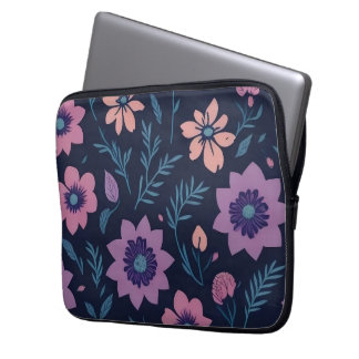 Capa Para Notebook Capinha de laptop Floral Botânica