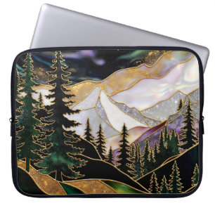Capa Para Notebook Capinha de Laptop Floresta Montanhosa Paisagem