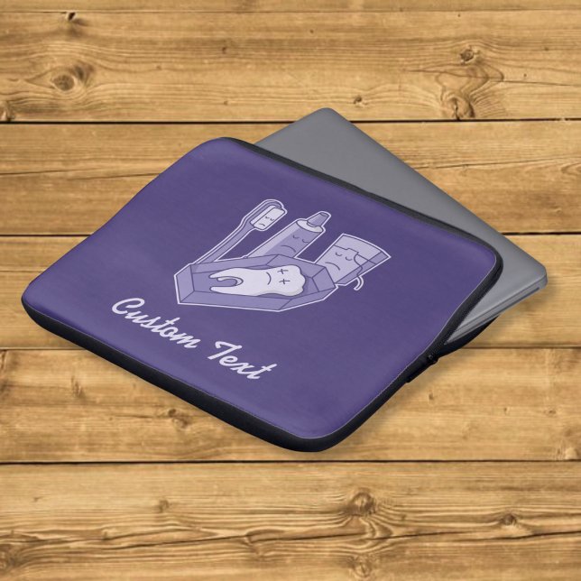 Capa Para Notebook Capinha de Laptop Funeral de Dente (Criador carregado)