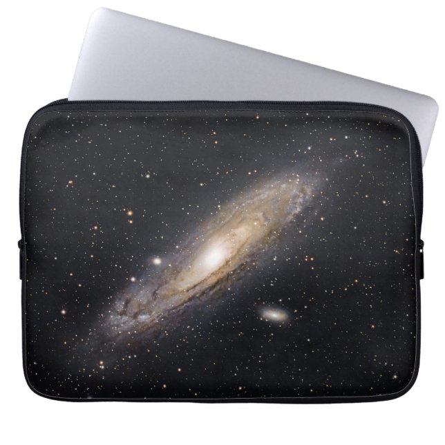 Capa Para Notebook Capinha de Laptop Galáxia de Andrômeda | Arte Espa (Frente)