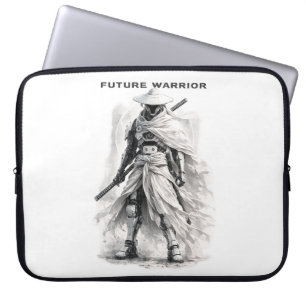 Capa Para Notebook Capinha de Laptop Guerreiro do Futuro - Samurai Cy