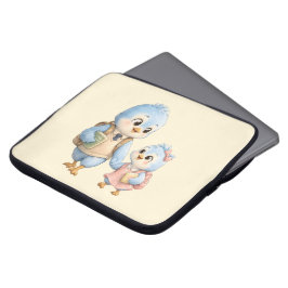 Capa Para Notebook Capinha de Laptop Irmãozinho Passarinho Fofo