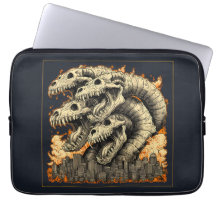 Capinha de Laptop Monstro Kaiju Esquelético Gigant