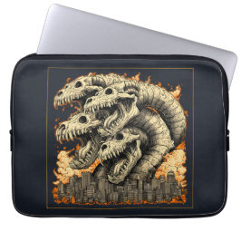 Capa Para Notebook Capinha de Laptop Monstro Kaiju Esquelético Gigant