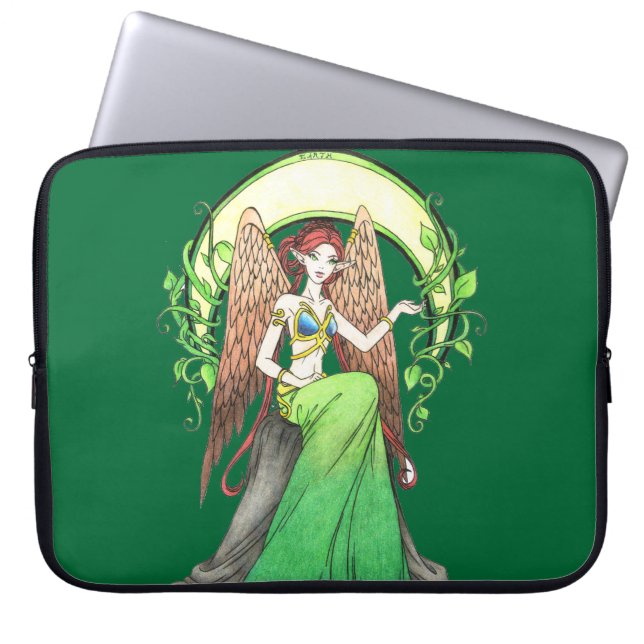 Capa Para Notebook Capinha de Laptop O Elemento Terra (Frente)