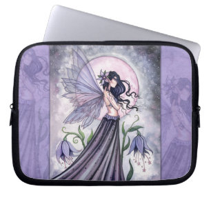 Capa Para Notebook Capinha de Laptop Orquídea da Fada Noturna