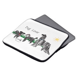 Capa Para Notebook Capinha de laptop para amantes de cães
