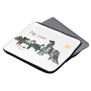 Capa Para Notebook Capinha de laptop para amantes de cães