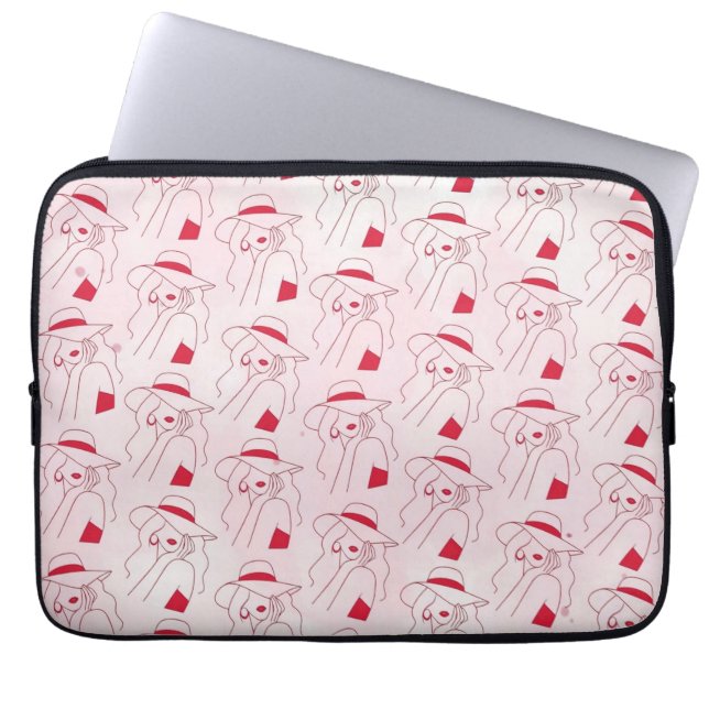 Capa Para Notebook Capinha de Laptop para Mulher (Frente)