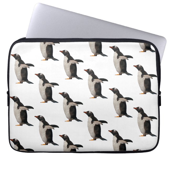 Capa Para Notebook Capinha de Laptop Penguin Frenzy (Escolha a Cor) (Frente)