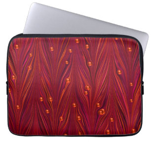 Capa Para Notebook Capinha de Laptop Pérola Vinho Tinto