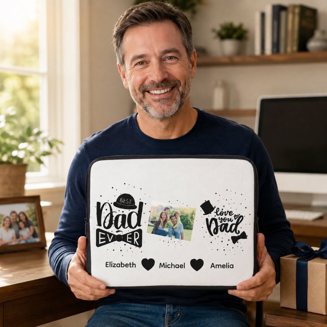 Capa Para Notebook Capinha de Laptop Personalizada para o Dia dos Pai (Criador carregado)