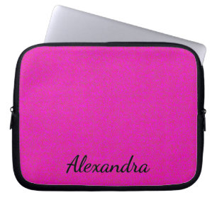 Capa Para Notebook Capinha de Laptop Personalizada Rosa Vibrante