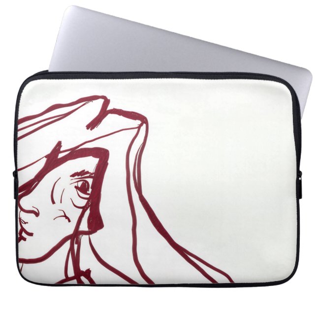 Capa Para Notebook Capinha de Laptop Pintura Rupestre (Frente)