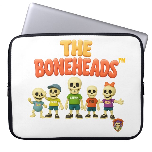 Capa Para Notebook 💻 Capinha de Laptop The Boneheads™ – Tripulação E (Frente)