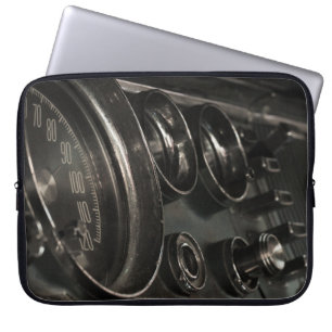 Capa Para Notebook Capinha para Laptop com Painel de Carro Antigo Clá