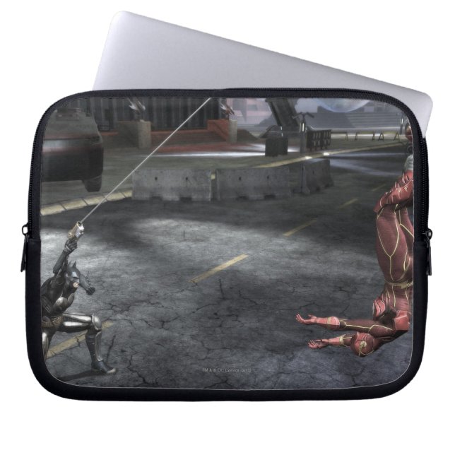 Capa Para Notebook Captura de tela: Batman vs Flash (Frente)