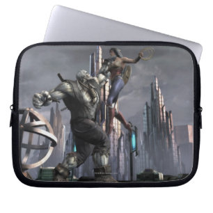 Capa Para Notebook Captura de tela: Grundy vs Mulher Maravilha