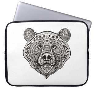 Capa Para Notebook Cara inspirada do urso