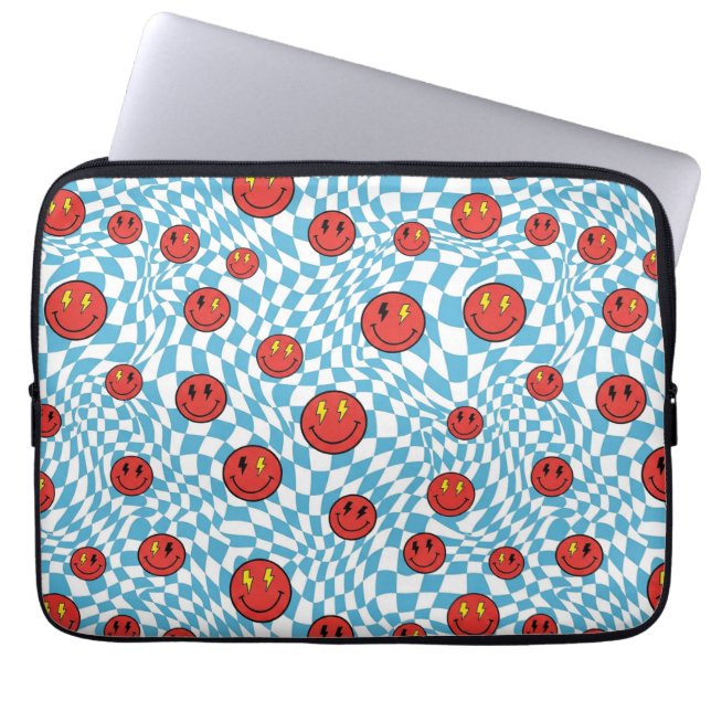 Capa Para Notebook Cara Sorridente Patriota Retro (Frente)