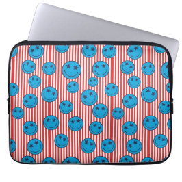 Capa Para Notebook Cara Sorridente Patriota Retro