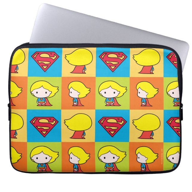 Capa Para Notebook Caractere de Supergirl Chibi - Turnround (Frente)