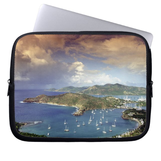 Capa Para Notebook Caribe, Antígua. (Frente)