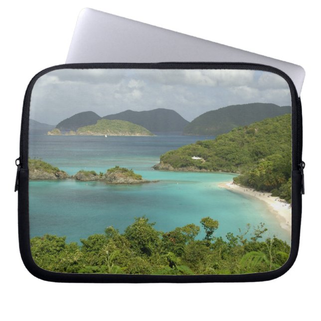 Capa Para Notebook Caribe, Ilhas Virgens dos EUA, St. John, Tronco (Frente)