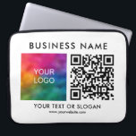 Capa Para Notebook Carregamento Elegante de Código QR Personalizado L<br><div class="desc">Nome do logotipo corporativo da empresa empresarial personalizada Aqui,  Eletrônicos modernos e elegantes do Promocional QR Bolsas / Tablet & Laptop / Bolsa de laptop / Bolsa de laptop Neoprene 15 polegadas.</div>