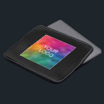 Capa Para Notebook Carregue o logotipo da empresa comercial aqui Mode<br><div class="desc">Faça Upload Personalizado Do Logotipo Da Empresa Empresarial Aqui Eletrônicos Negros E Brancos Modernos De Modelo Preto / Tablet & Laptop / Bolsa de laptop Neoprene 13 polegadas.</div>