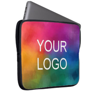 Capa Para Notebook Carregue o logotipo da sua empresa Adicionar texto