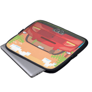 Capa Para Notebook Carro Esportivo de Arcade dos Anos 80