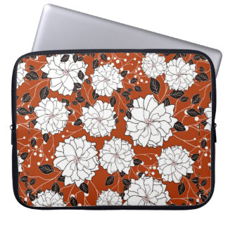 Capa Para Notebook Cartão de convite ou de casamento com abstrato flo