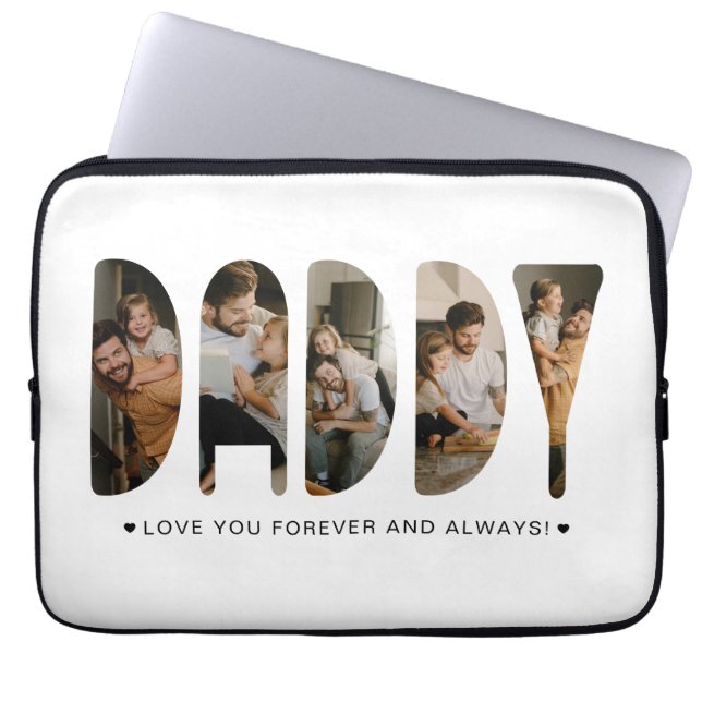 Capa Para Notebook Cartas de Foto PAI (Frente)