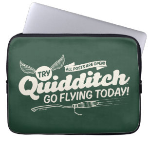 Capa Para Notebook Cartaz de Recrutamento de QUIDDITCH™