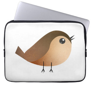 Capa Para Notebook Cartografia de Pássaro Sparrow