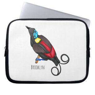 Capa Para Notebook Cartoon de pássaro do paraíso de Wilson