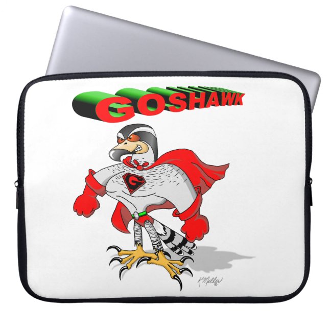 Capa Para Notebook Cartoon do Açor (Frente)