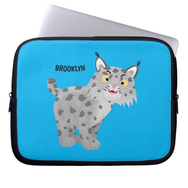 Capa Para Notebook Cartoon lince lince de lince (Frente)