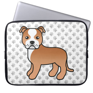 Capa Para Notebook Cartoon Vermelho E Branco