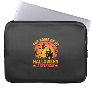 Capa Para Notebook Casa Assombrada da Bruxa do Halloween Diário