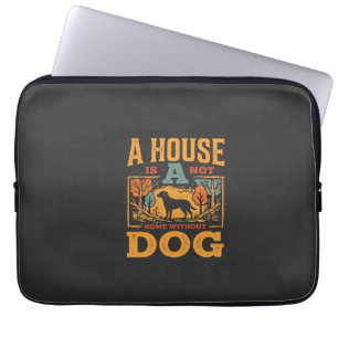 Capa Para Notebook Casa de Cachorro Vintage