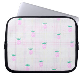Capa Para Notebook Casa de Campo Abacaxi Rosa
