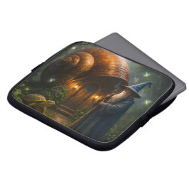 Capa Para Notebook Casa de caracol de feiticeiro encantado lapt de ne