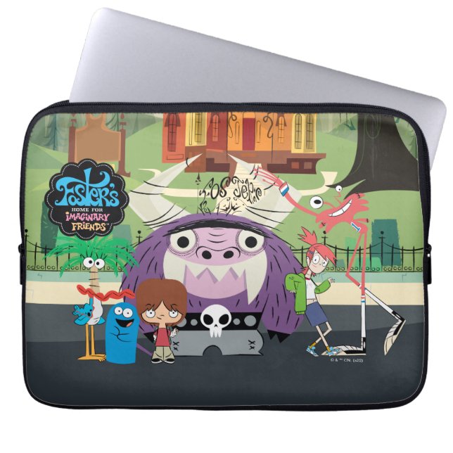Capa Para Notebook Casa de Foster para Amigos Imaginários | Desligame (Frente)