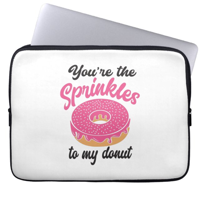 Capa Para Notebook Casal Presente Que Você É O Sprinkles Para Minha R (Frente)