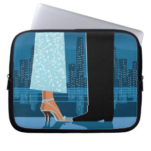 Capa Para Notebook Casal romântico na cidade