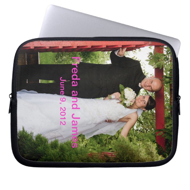 Capa Para Notebook Casamento personalizado (Frente)