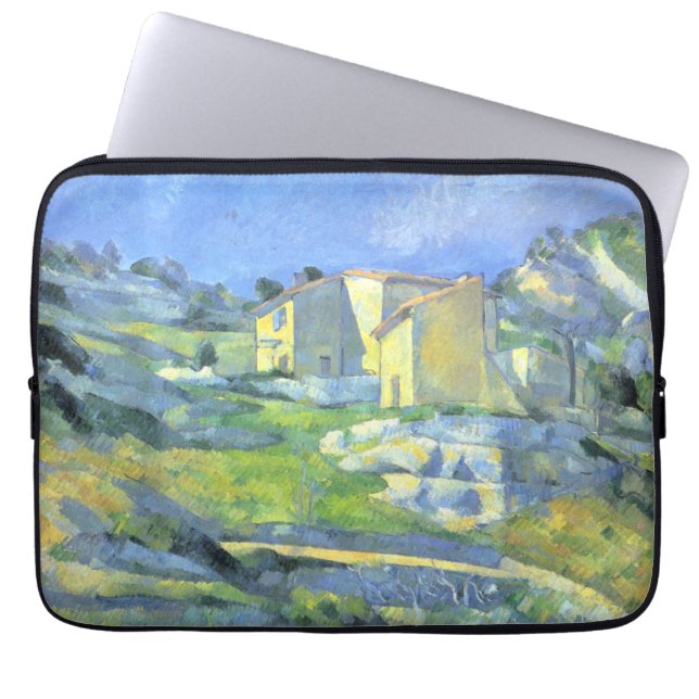 Capa Para Notebook Casas na Provença Paul Cezanne (Frente)