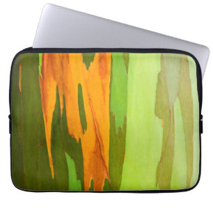 Capa Para Notebook Casca de Eucalipto Arco-íris, Havaí
